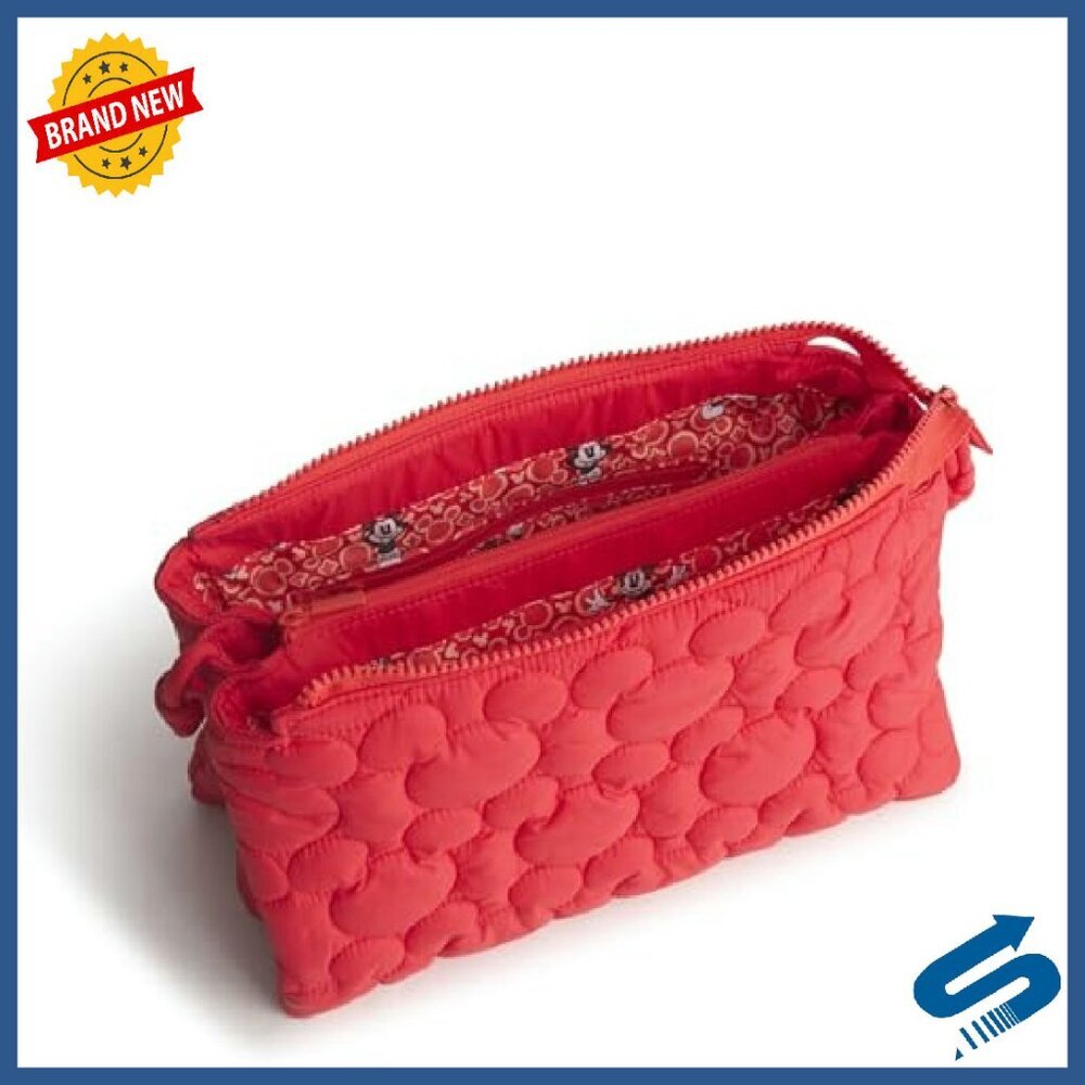 Featherweight Crossbody Bag, 100% Recycled Nylon, 3 Compartments, Adjustable - Picture 4 of 5